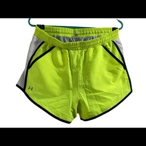 Under Armour running shorts, size medium.